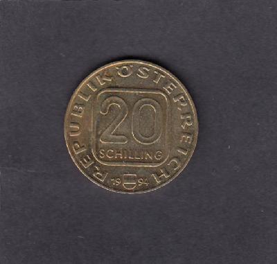 Beschrijving: 20 Schillings  MINT VIENNA
